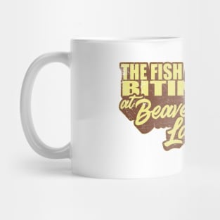 Fish Are Biting At Beaver Lake Mug